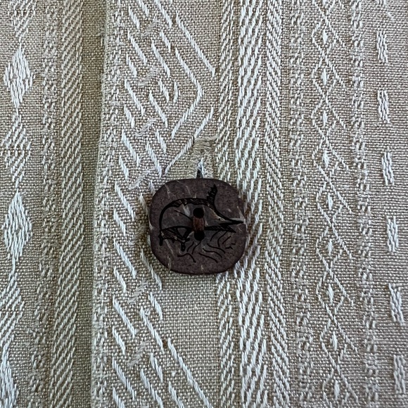 Bermuda Bay 100% Silk Light Tan Button Down Short Sleeve Shirt Men's Size XL - Picture 7 of 14